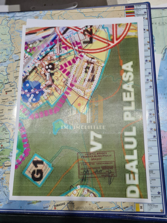 Teren de vanzare 2900 mp Brasov Strada Ciresului