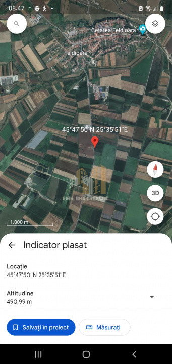 Teren intravilan industrial DN 13 Calea Feldioarei Brasov